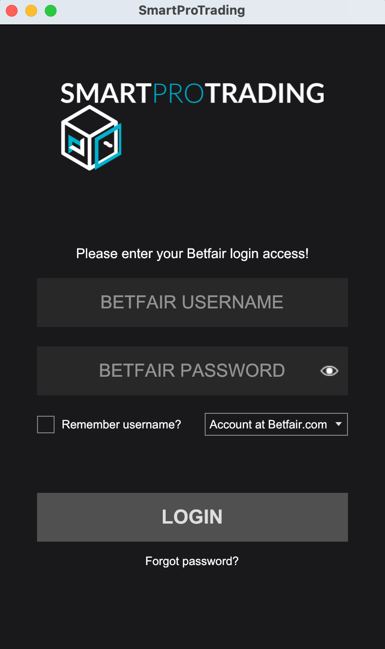 Betfair Login